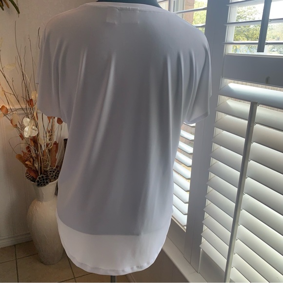 Chico’s basic white blouse top shirt - Picture 3 of 10